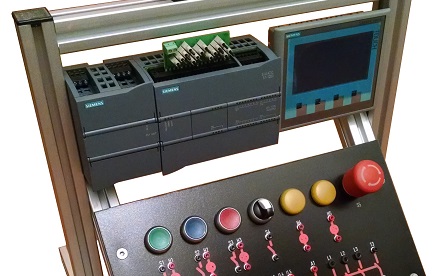 Entrenador en PLC y HMI